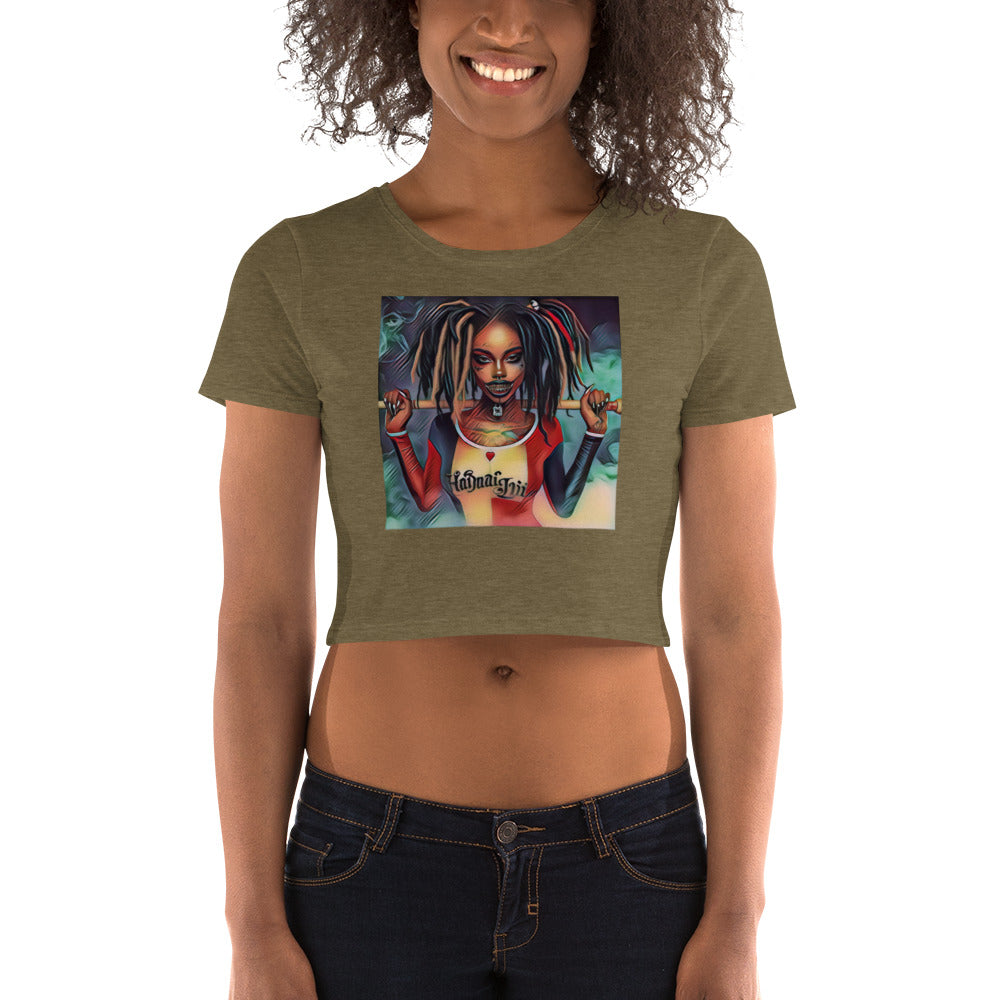 NSG dreaded lady joker Women’s Crop Tee